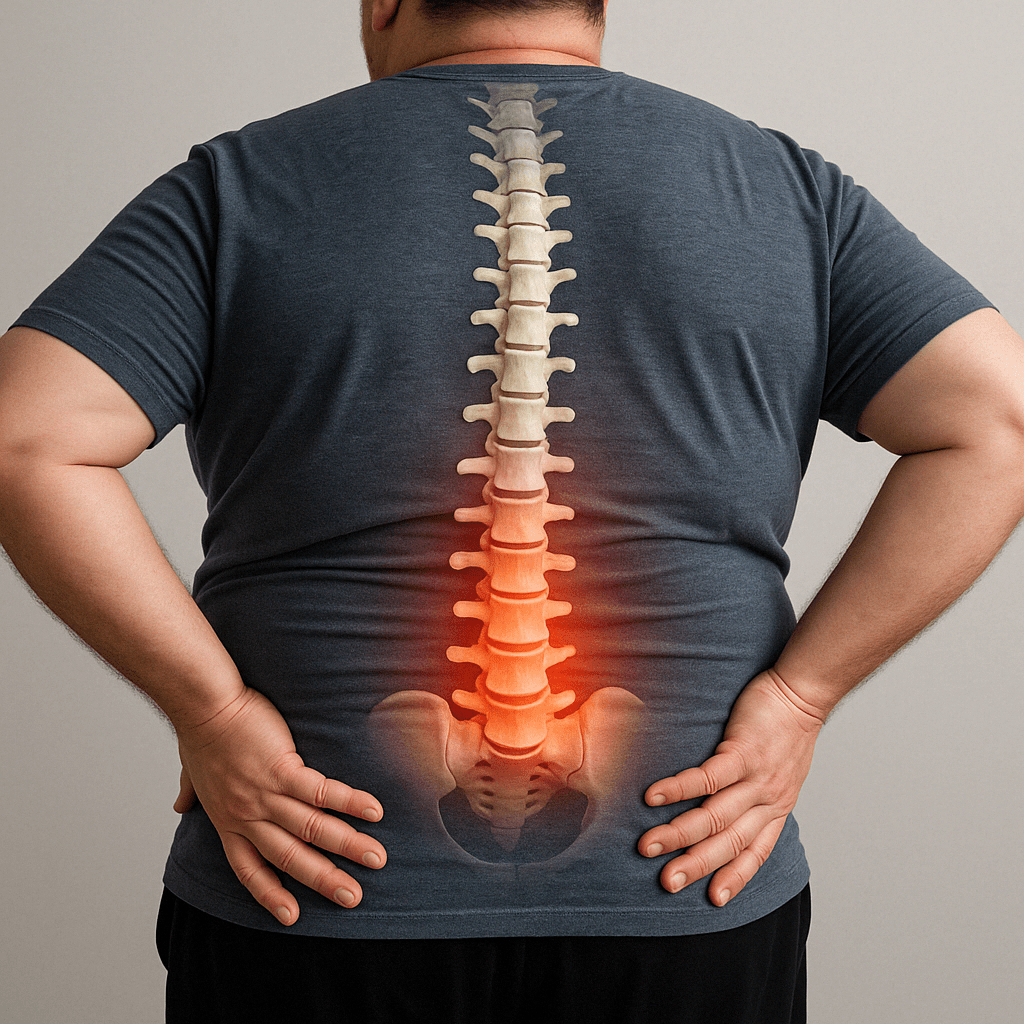 Како вишак килограма утиче на стање ваше кичме?